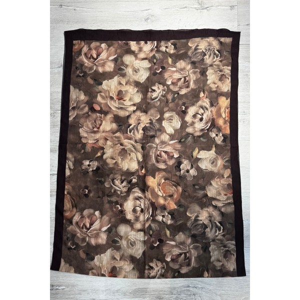 Dijital Bambu Pamuklu Şal 019K